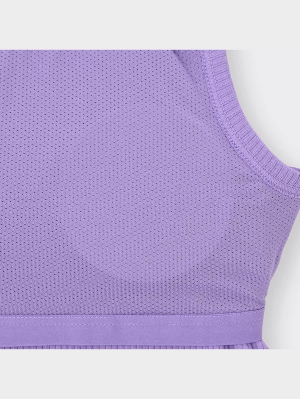 GIRLSブラフィールプチロゴテープクロップドタンクトップ