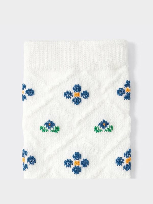 スタイルヒートソックス(フラワー)