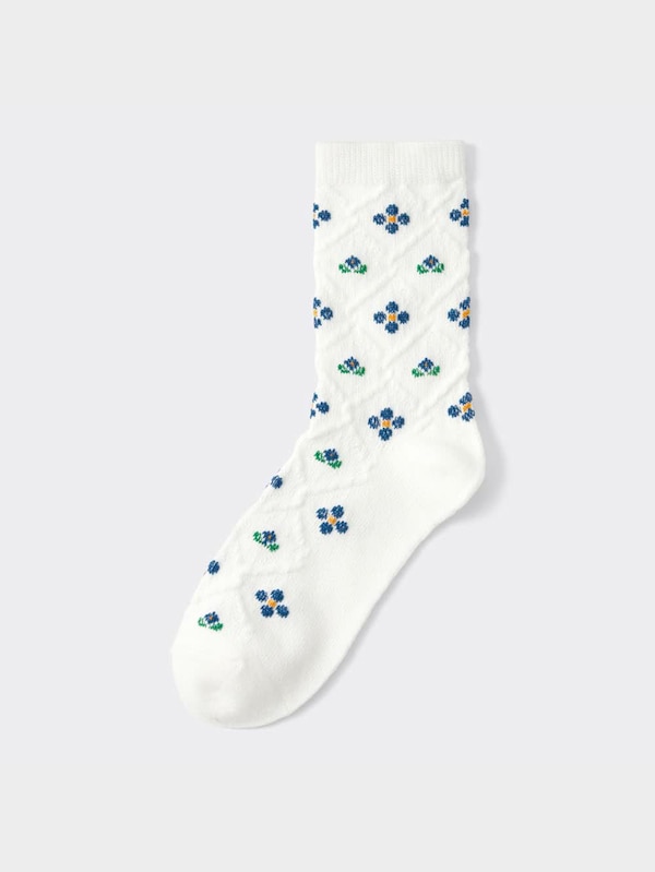 スタイルヒートソックス(フラワー)