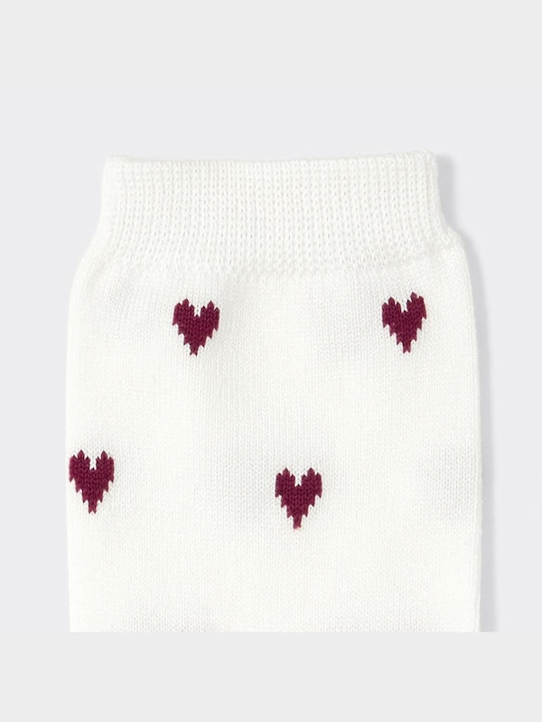 スタイルヒートパイルソックス(ハート)