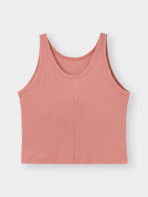 ブラフィールクロップドアメリカンスリーブタンクトップ