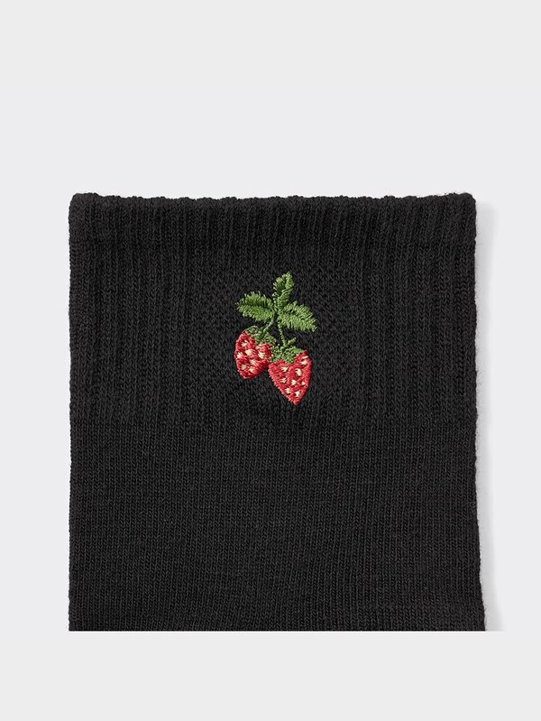 アンクルソックス(刺繍)