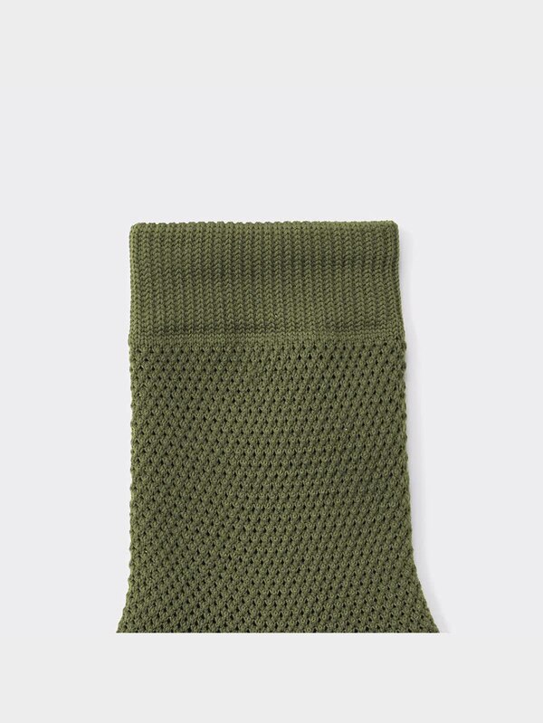 メッシュアンクルソックス