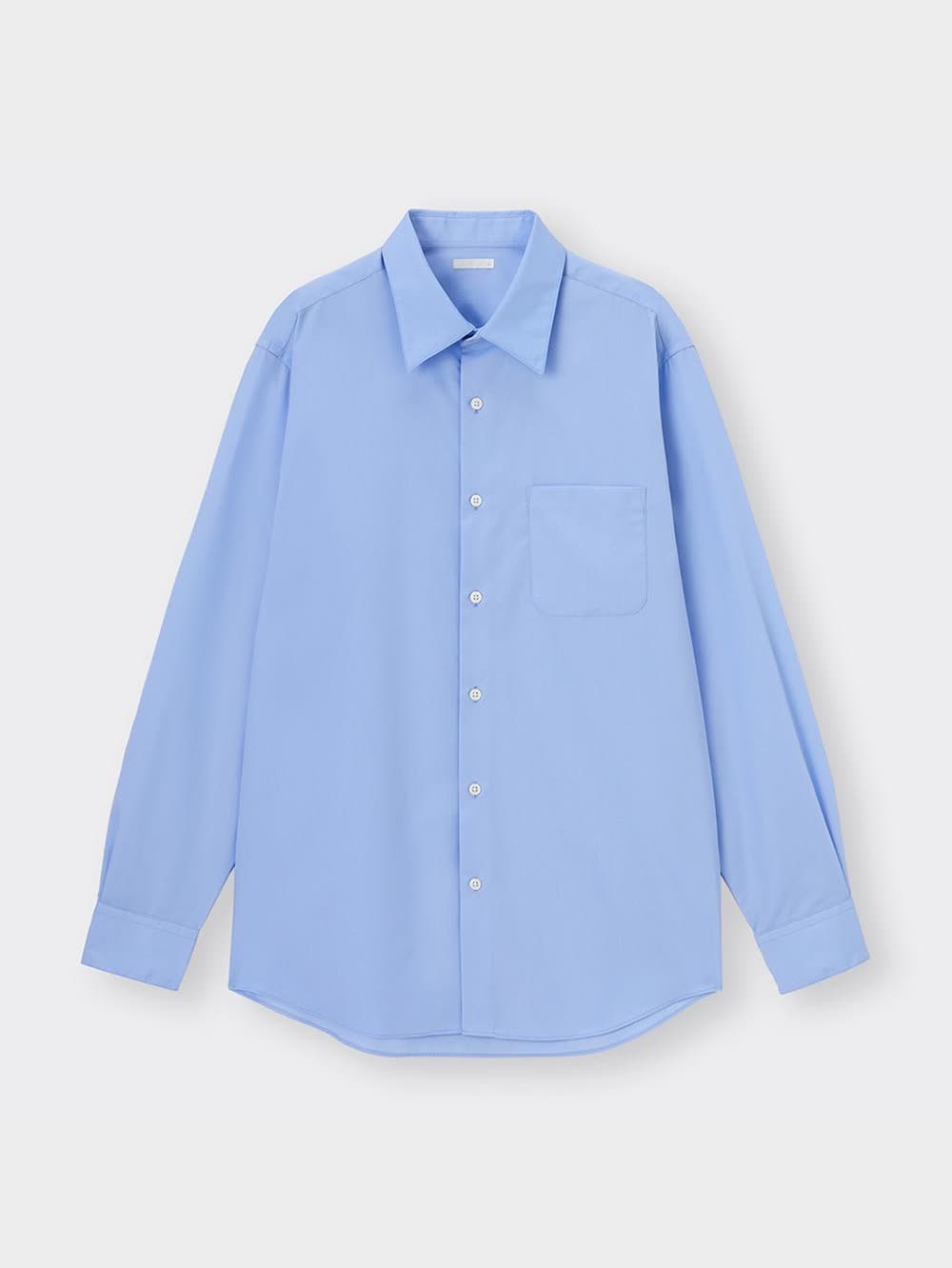 GU公式 | イージーケアレギュラーフィットシャツ(長袖)SW+E