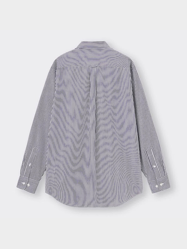 イージーケアレギュラーフィットシャツ(ストライプ)SW+E