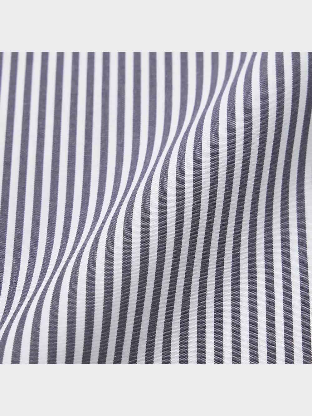 GU公式 | イージーケアレギュラーフィットシャツ(ストライプ)SW+E