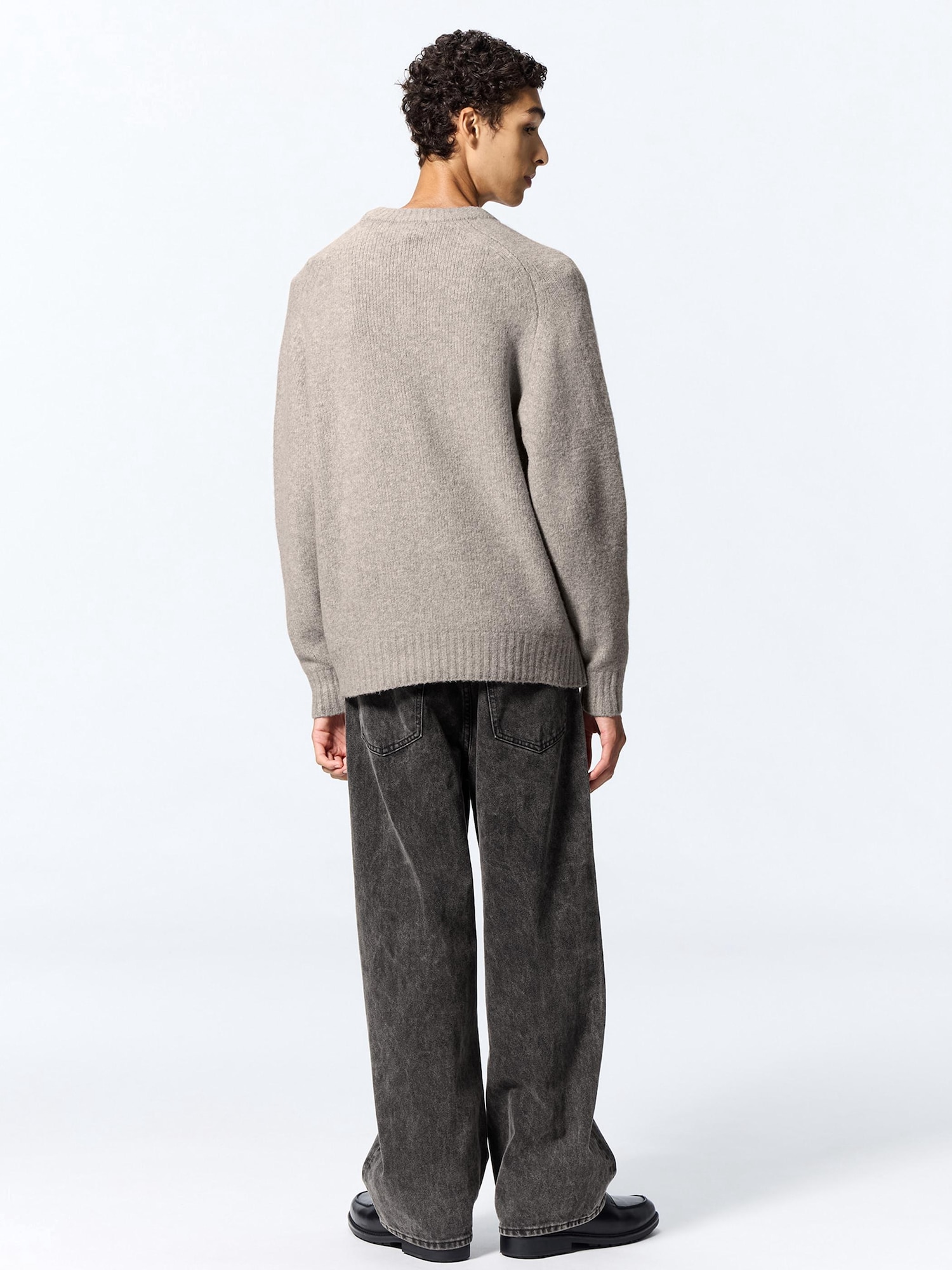 MASU バギーデニム BAGGY FIT JEANS ブラック 44