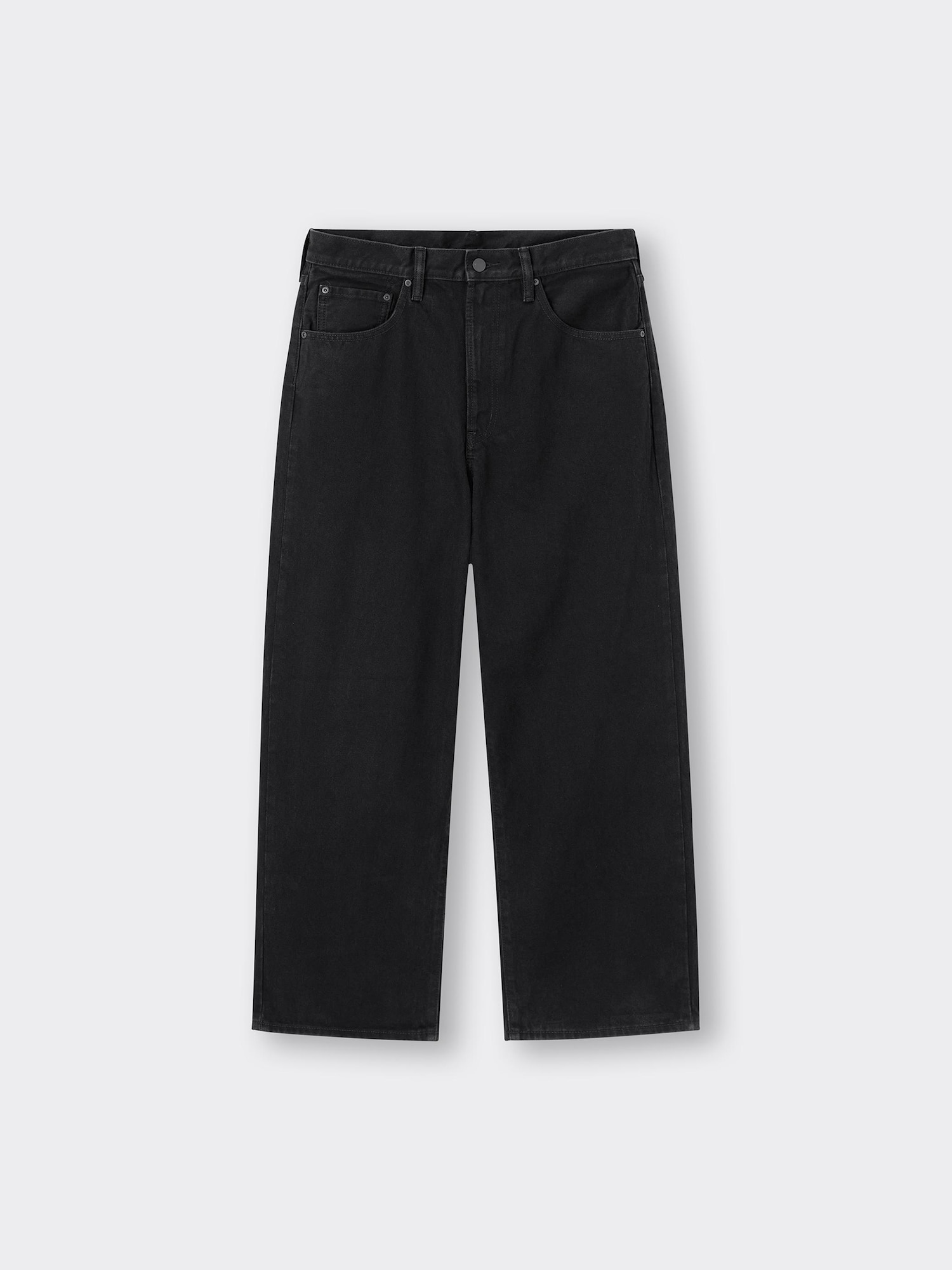 MASU バギーデニム BAGGY FIT JEANS ブラック 44