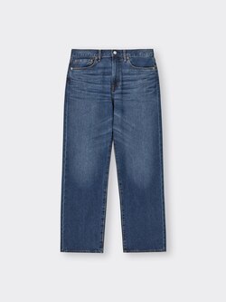 GU公式 | ストレートジーンズ(丈標準76.0cm)(メンズ)