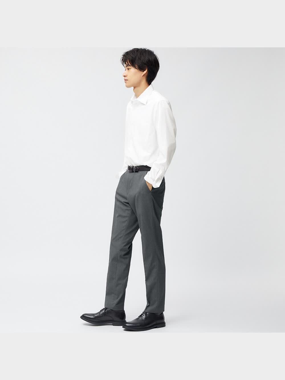 GU公式 | テーパードトラウザーSW+E(丈標準75.0～79.0cm