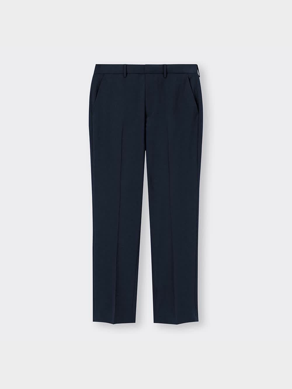 GU公式 | テーパードトラウザーSW+E(丈標準75.0～79.0cm)(セットアップ