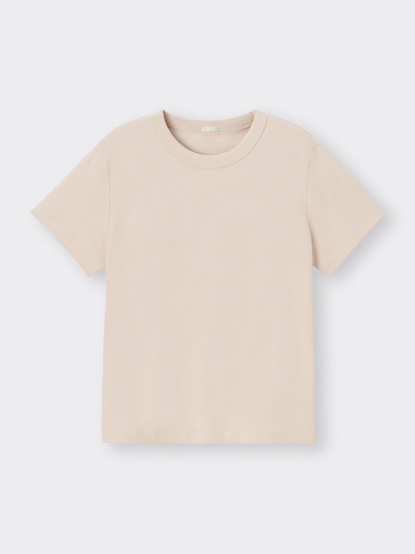 コットンスムースクルーネックT(半袖)