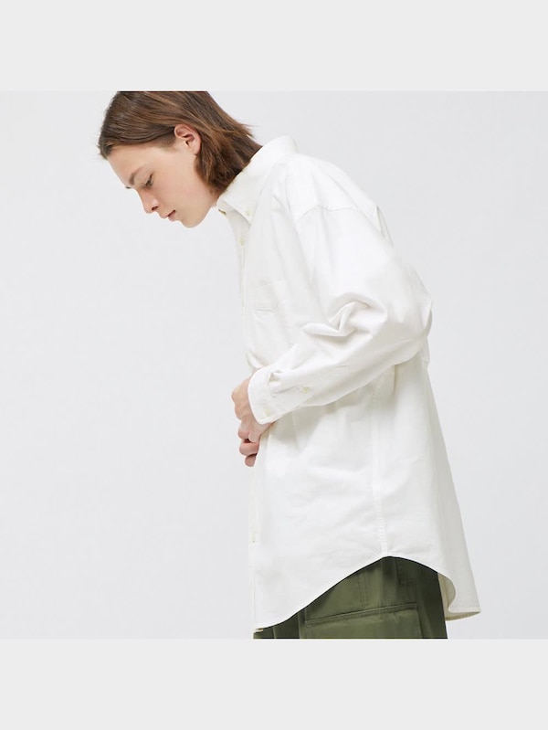 スーパービッグオックスフォードシャツ(長袖)NT+E