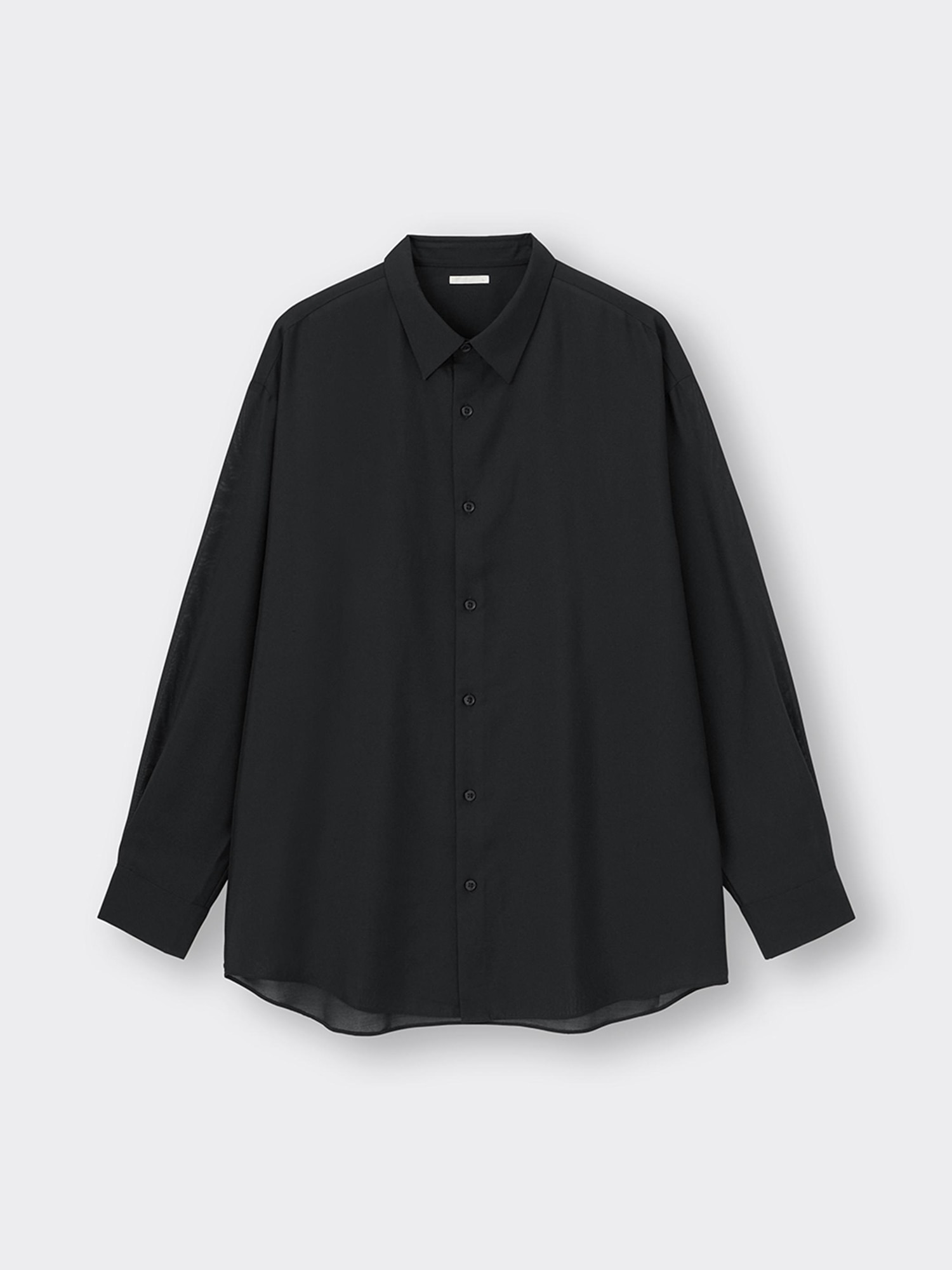 【SALE／55%OFF】 GU公式 | イージーケアシアーオーバーサイズシャツ(長袖) その他