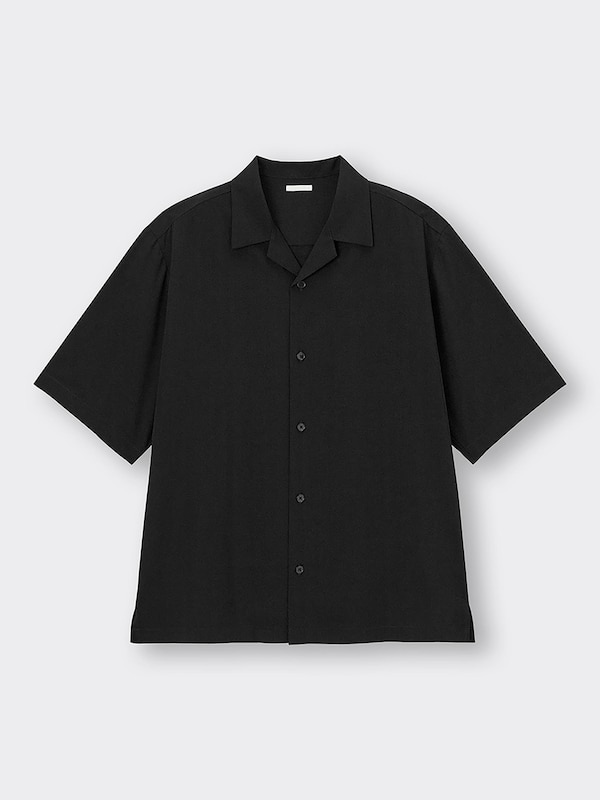 オープンカラーシャツ(5分袖)