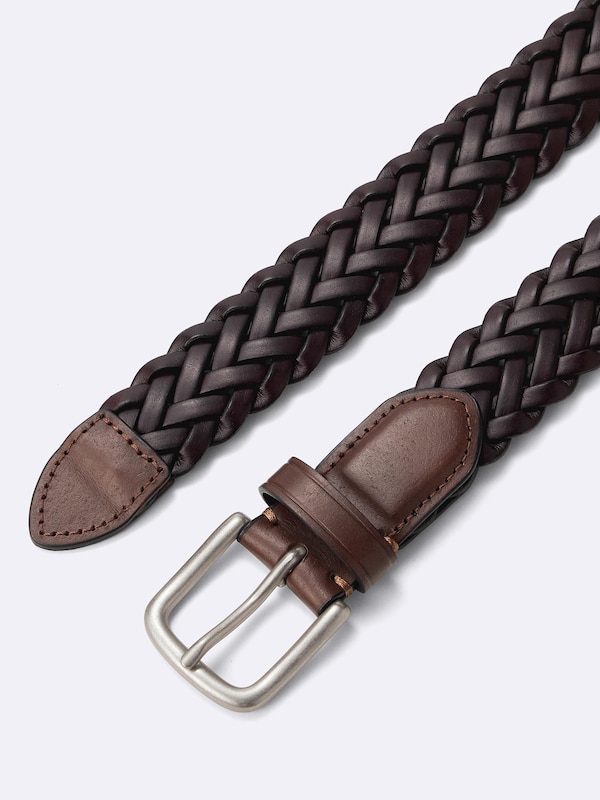 ボンデッドレザーメッシュベルト