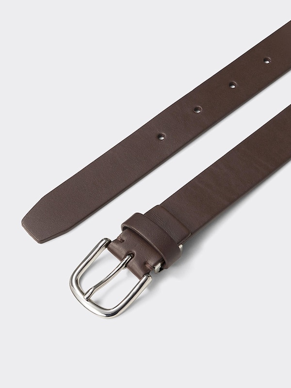 レザーノーステッチベルト(アジャスタブル)