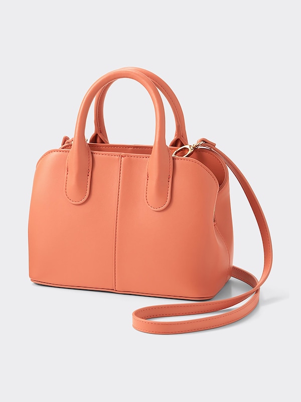 ボストンスクエアショルダーバッグ+E