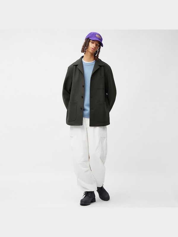 コージーメルトンカバーオールジャケットSW+E