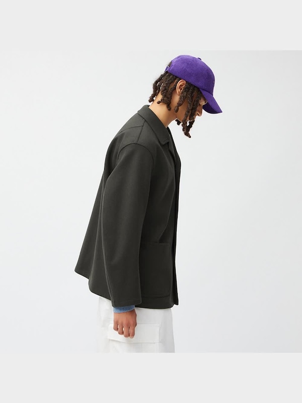 コージーメルトンカバーオールジャケットSW+E