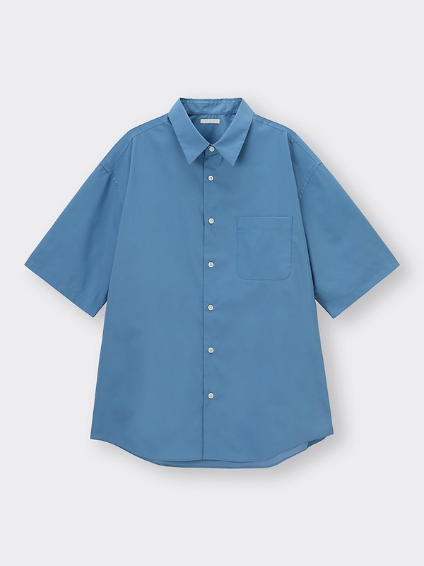 ブロードオーバーサイズシャツ(5分袖)