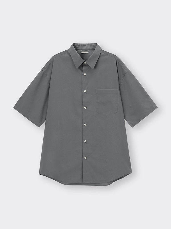 ブロードオーバーサイズシャツ(5分袖)