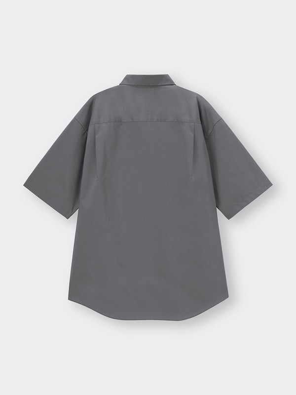 ブロードオーバーサイズシャツ(5分袖)