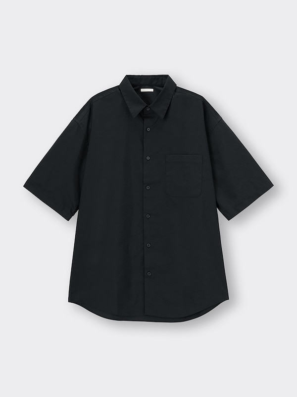 ブロードオーバーサイズシャツ(5分袖)