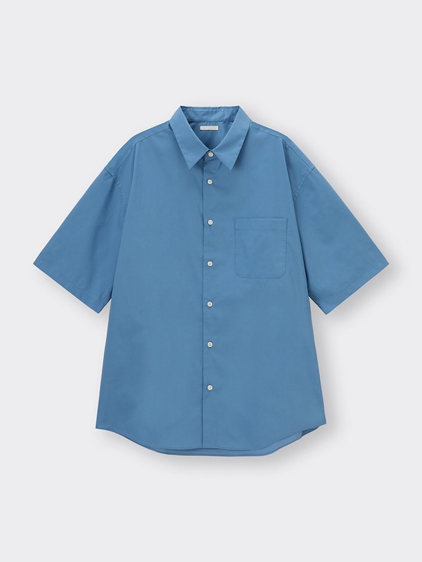 ブロードオーバーサイズシャツ(5分袖)