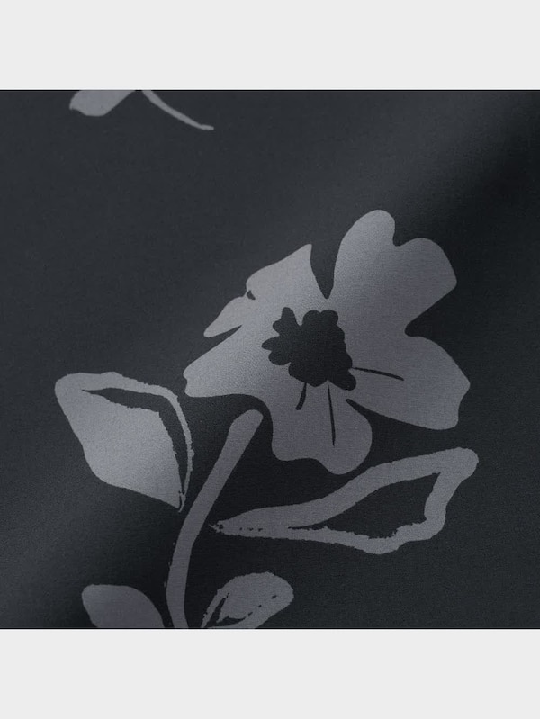 オープンカラーシャツ(5分袖)(フラワー)