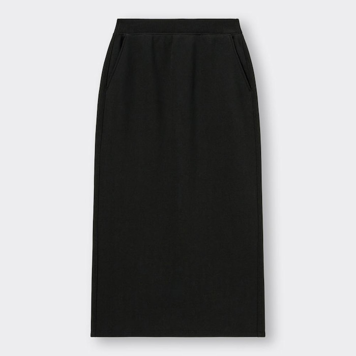 GUの黒のロングスカート