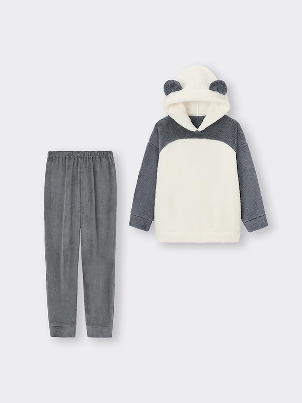 マシュマロフィールフーディセット(パンダ)(長袖&ロングパンツ)