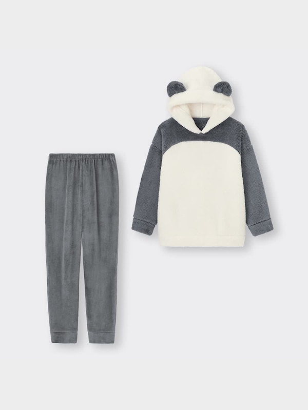 マシュマロフィールフーディセット(パンダ)(長袖&ロングパンツ)