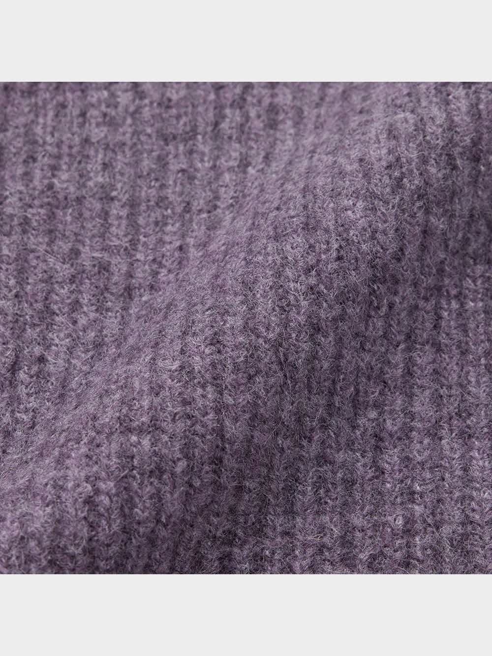 GU公式 | パフィータッチVネッククロップドセーター(長袖)