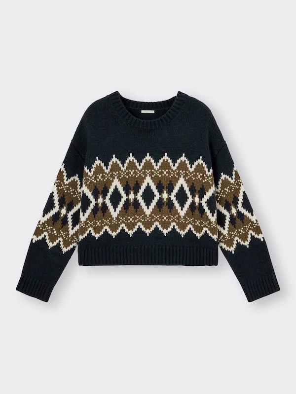 フェアアイルセーター(長袖)+E