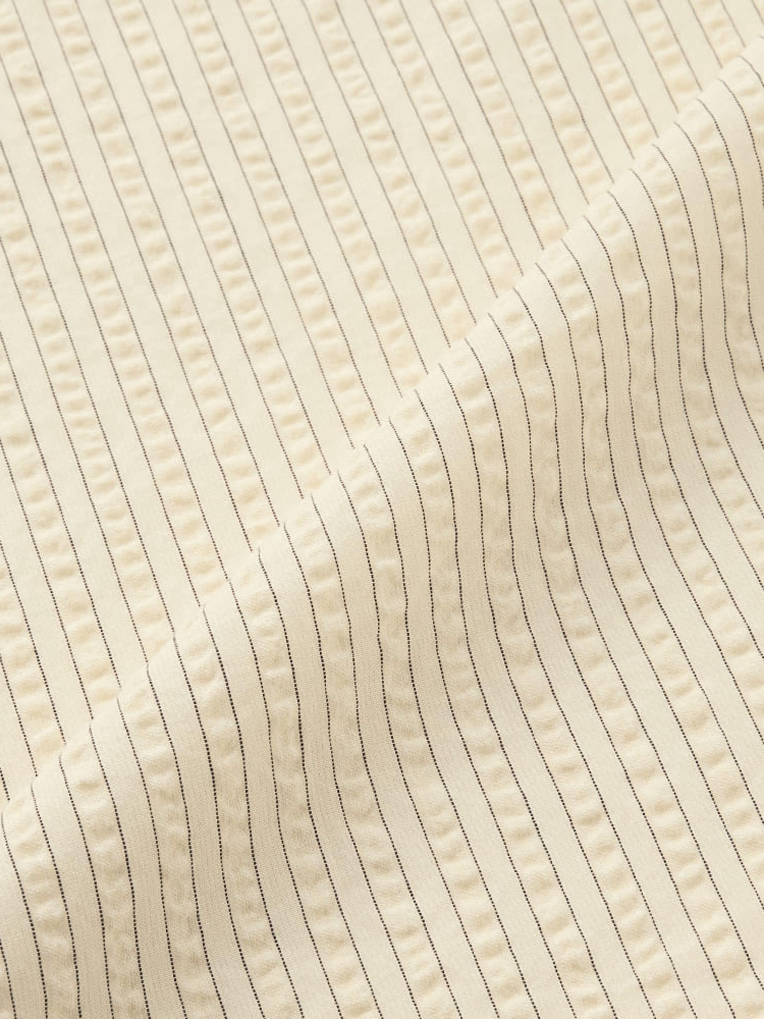 GU公式 | シアサッカーシャツ(5分袖)(ストライプ)