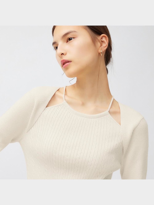 レイヤードルックセーター(長袖)+E