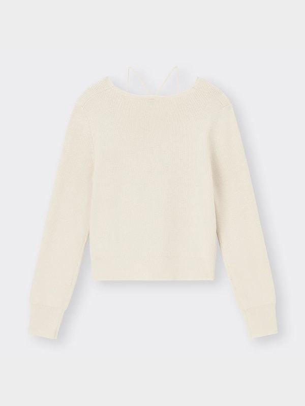 レイヤードルックセーター(長袖)+E