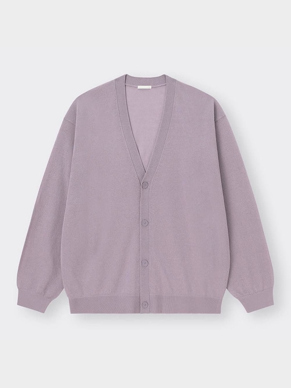 ウォッシャブルシアーニットカーディガン(長袖)