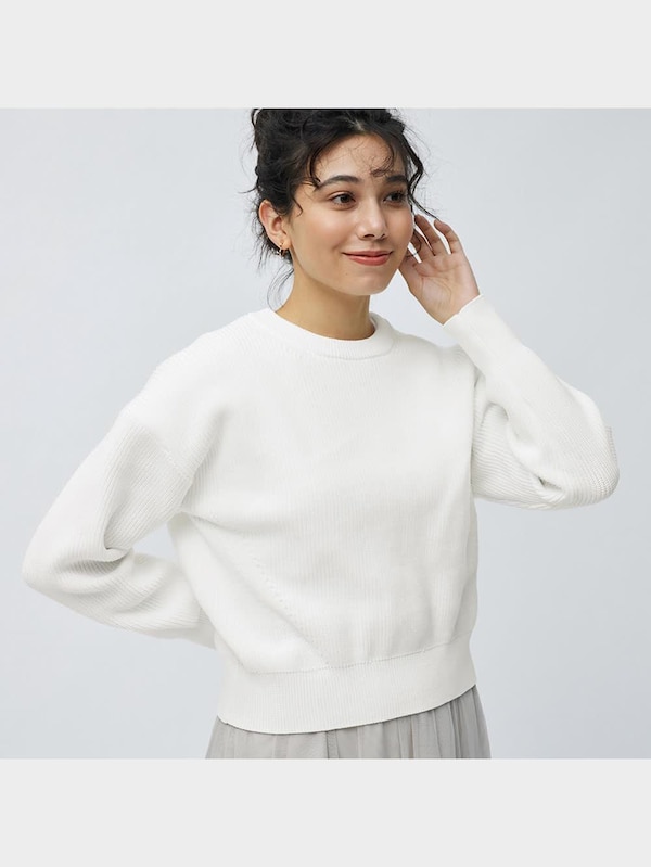 スポンジニットプルオーバー(長袖)+E