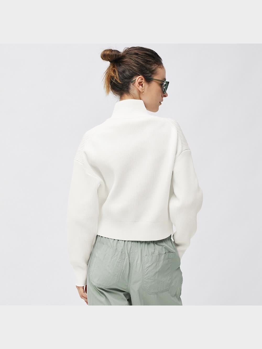 GU公式 | スポンジニットジャケット(長袖)+E