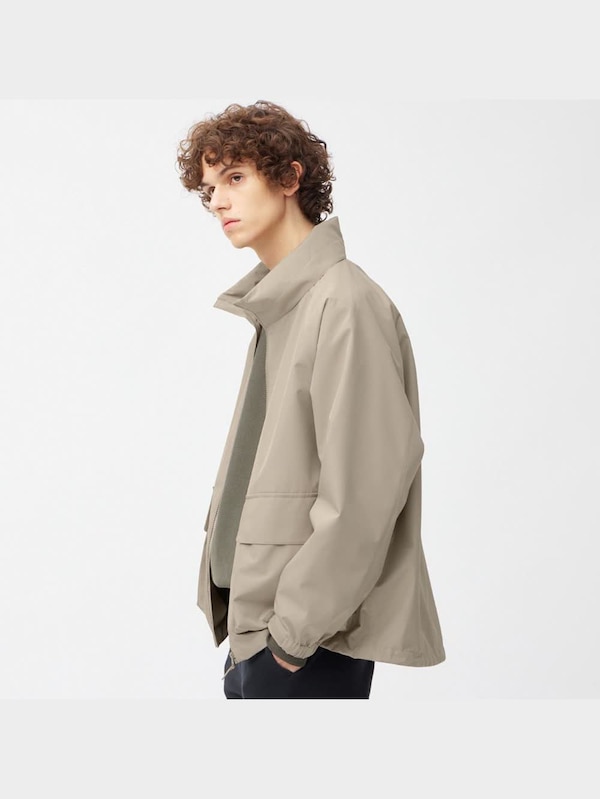 ウィンドプルーフスタンドカラーブルゾン