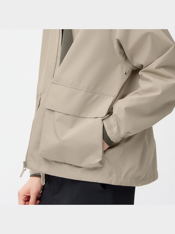 ウィンドプルーフスタンドカラーブルゾン