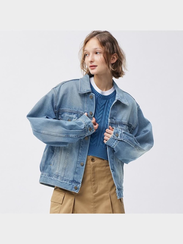 デニムジャケット(セットアップ可能)