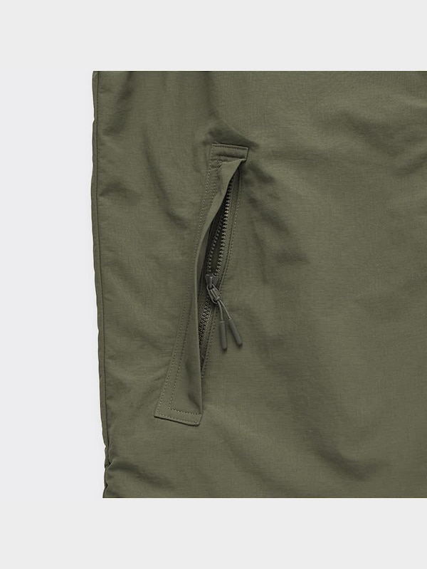 ナイロンジップアップベスト(セットアップ可能)