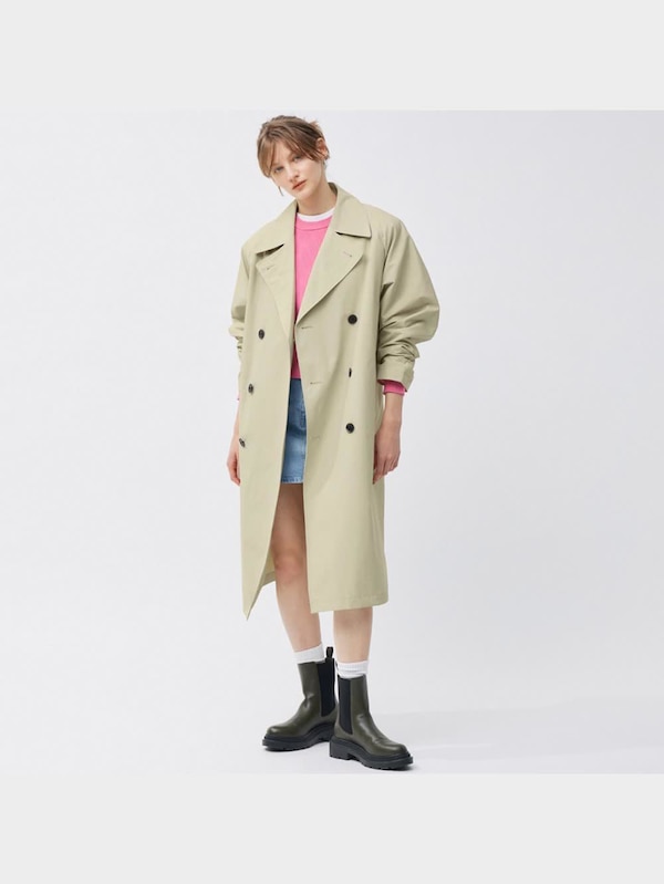 オーバーサイズトレンチコート