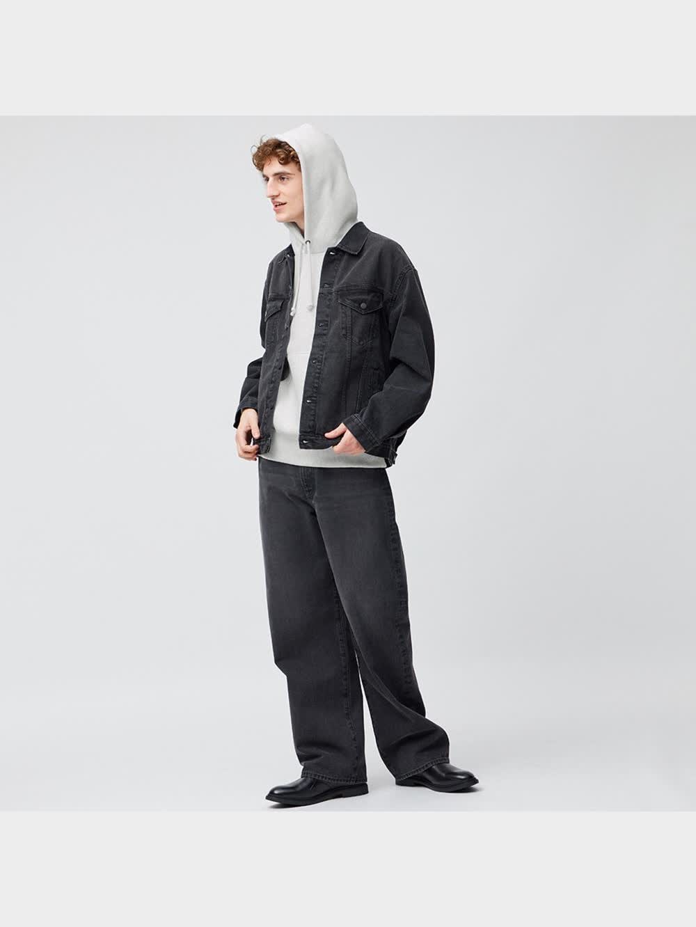 GU公式 | ヘビーウェイトスウェットパーカ(長袖)B