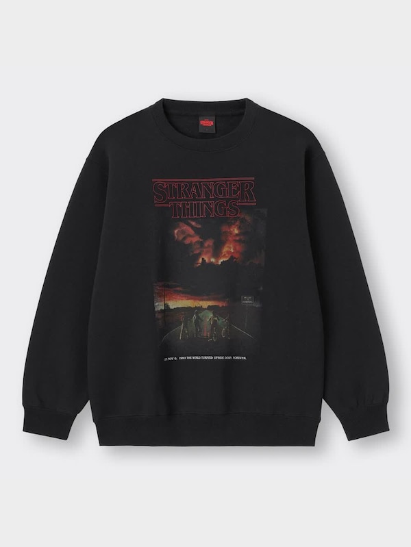 ヘビーウェイトスウェットプルオーバー(長袖) Netflix(ストレンジャー・シングス 未知の世界) 1