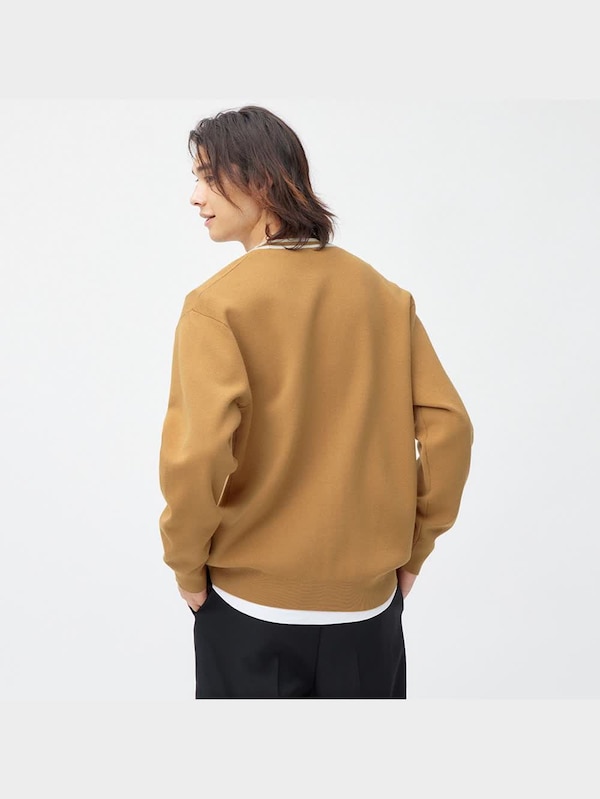 スムースニットカーディガン(長袖)(ライン)SW