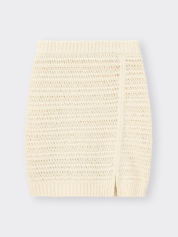 ブークレニットミニスカート+E(セットアップ可能)